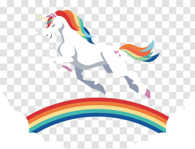 Rainbow Unicorn Bifrxf6st - Text - On The Bridge Transparent PNG