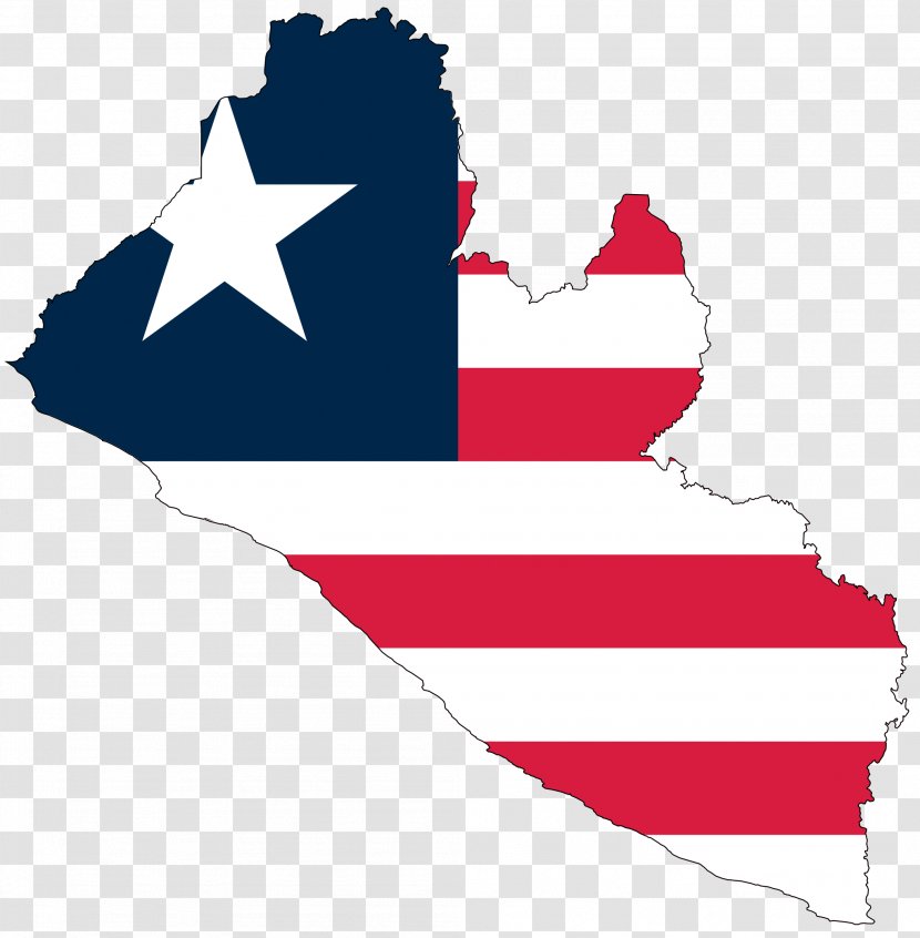 Flag Of Liberia Map Royalty-free - Artwork - Korea Transparent PNG