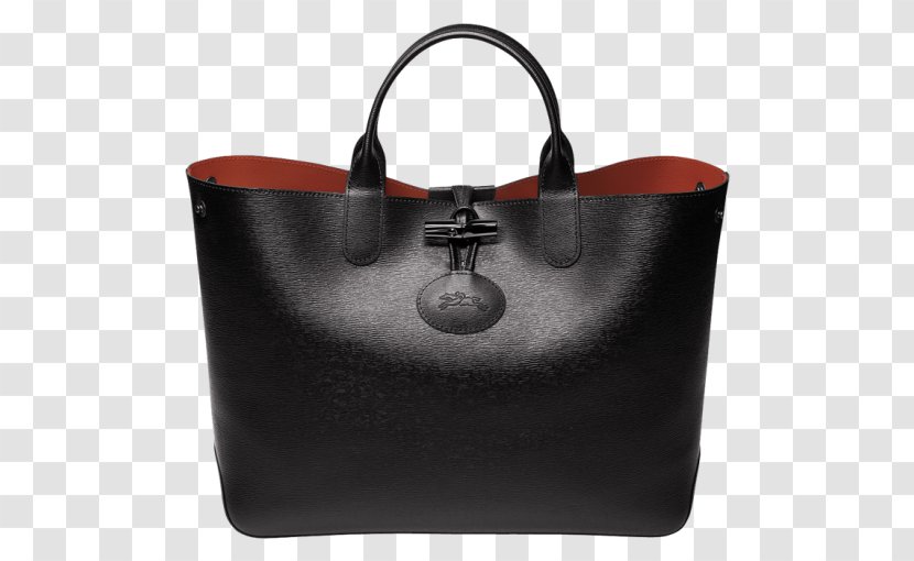 Tote Bag Handbag Leather Longchamp - Shoulder Transparent PNG