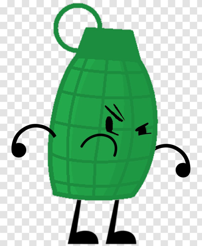 Clip Art - Green - Grenade Transparent PNG