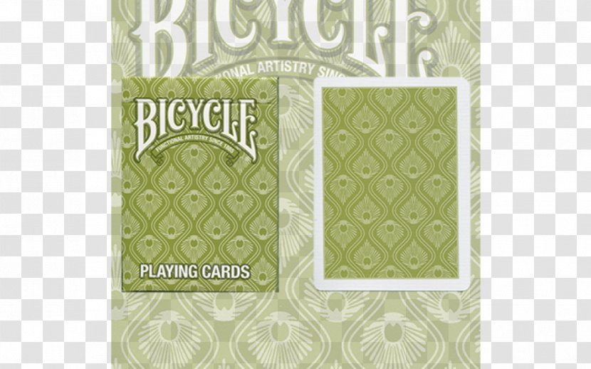 United States Playing Card Company Game Bicycle - Watercolor - Green Magic Transparent PNG