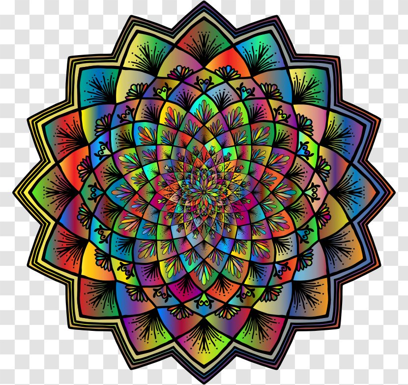 Coloring Book For Grown Ups The Mandala Book: Inspire Creativity, Reduce Stress, And Bring Balance With 100 Pages Symbol - Sign Transparent PNG