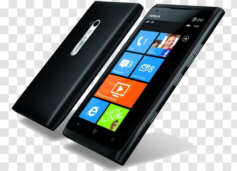 Nokia Lumia 900 800 Smartphone AT&T - Electronics - Samsung Transparent PNG