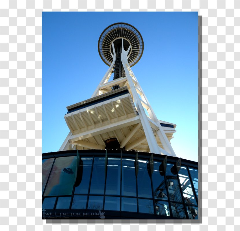 Space Needle Architecture Facade Roof Landmark Theatres - Daytime Transparent PNG