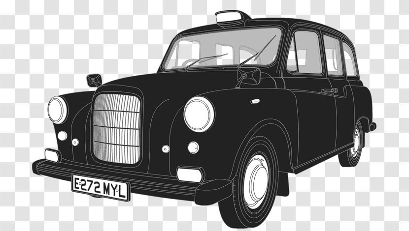 Austin FX4 TX4 TX1 Taxi London - Motor Company - British Corporation Transparent PNG