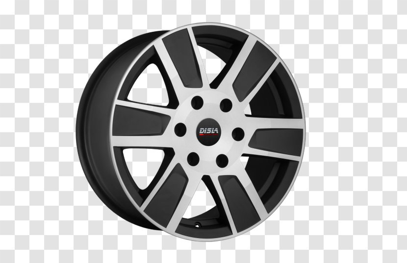 Alloy Wheel Car Disla Rim Tire - Spoke Transparent PNG