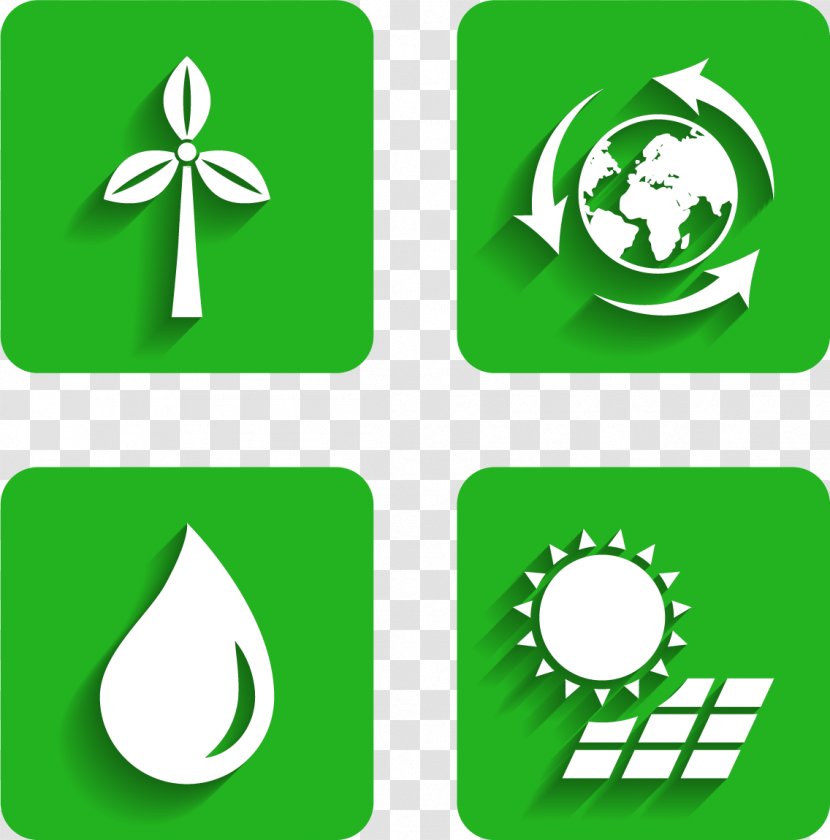 Green - Leaf - Posters Saving Flag Vector Elements Transparent PNG