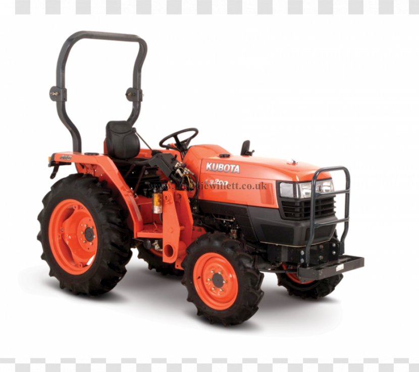 Tractor Kubota Corporation Agricultural Machinery Loader Agriculture Transparent PNG