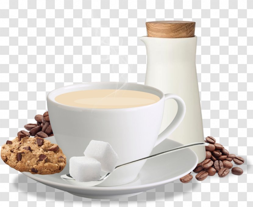 Coffee JOBmeal Café Au Lait Cafe Wiener Melange - Milk Transparent PNG