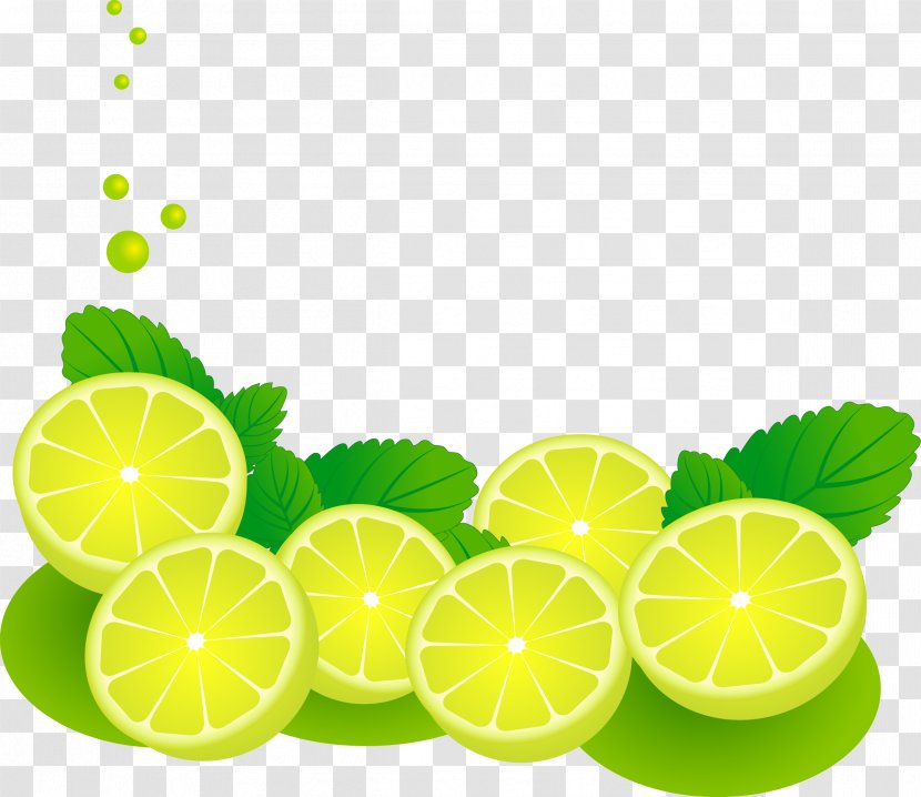 Lemon Lime Desktop Wallpaper - Citrus - Vector Fresh Transparent PNG