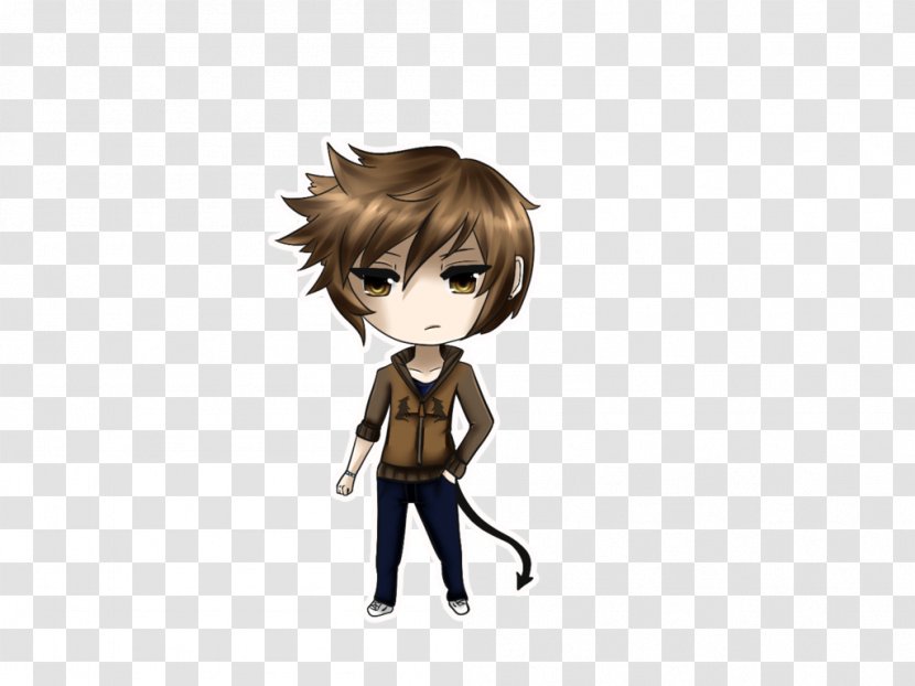 Brown Hair Desktop Wallpaper Character Figurine - Cartoon - Computer Transparent PNG