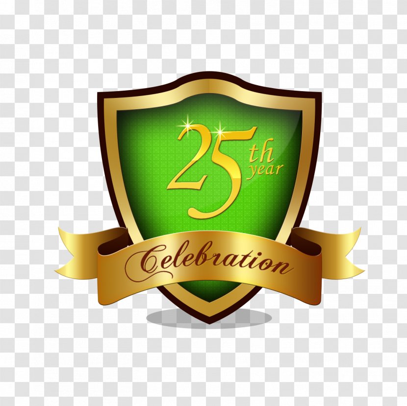 Party Anniversary The Broach School Oyangudi - Room - 25th Shield Transparent PNG