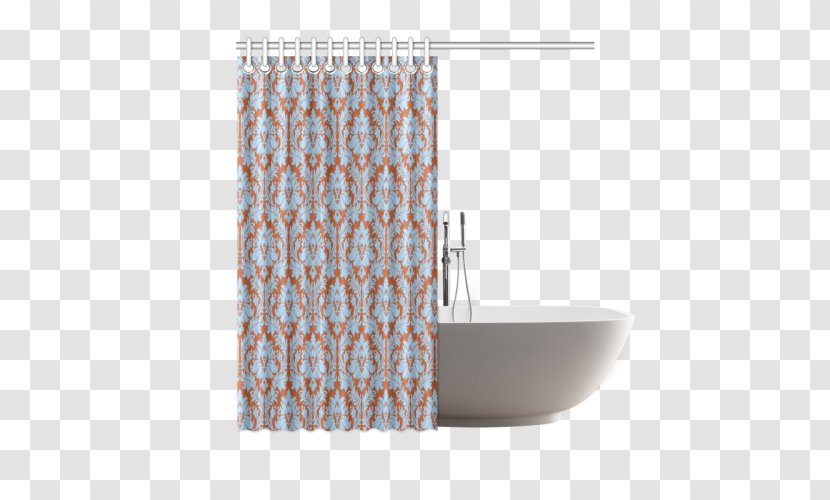 Shower Curtain Textile Douchegordijn Beach - Bathroom Transparent PNG