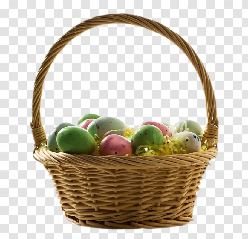 Basket Easter Egg Bunny - Posters Transparent PNG