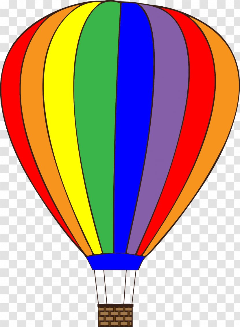 Hot Air Balloon Clip Art - Public Domain - Parachute Transparent PNG