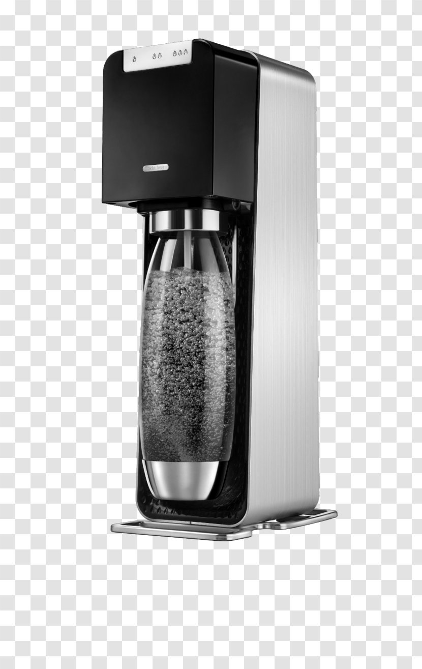 Fizzy Drinks Carbonated Water SodaStream Carbonation Coffee - Fresh Mint Leaves Transparent PNG