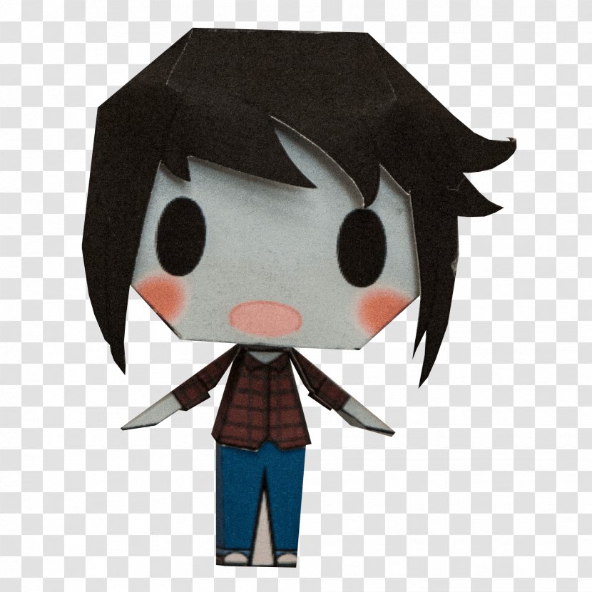 Marceline The Vampire Queen Paper Model Art Doll - Fictional Character - MARSHALL Transparent PNG