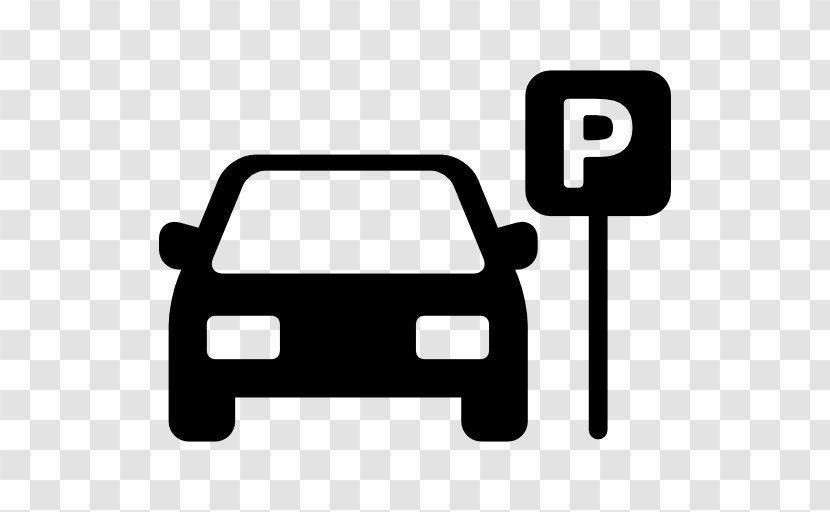 Car Park Parking Transport Gratis - Black And White - Employee Benefits Transparent PNG