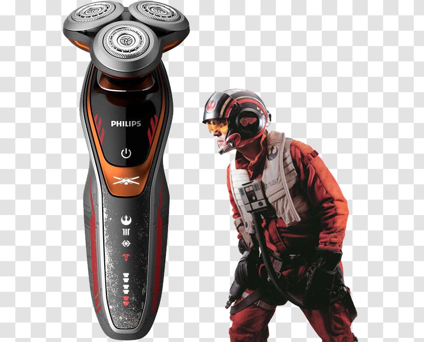 Electric Razors & Hair Trimmers Poe Dameron Philips Norelco Shaving - Face - Dry Orange Peel Transparent PNG