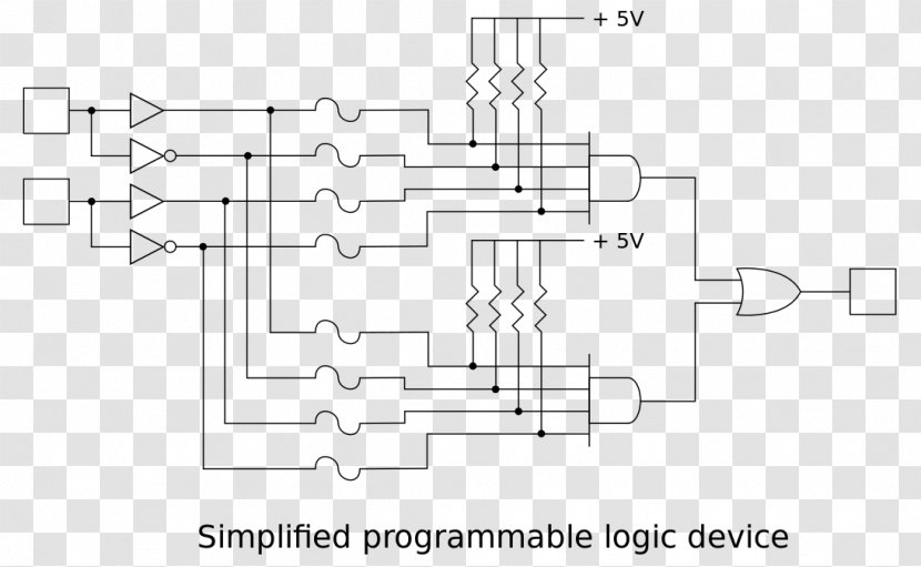 Transistor Programmable Logic Device Array Gate Field-programmable - Flower Transparent PNG