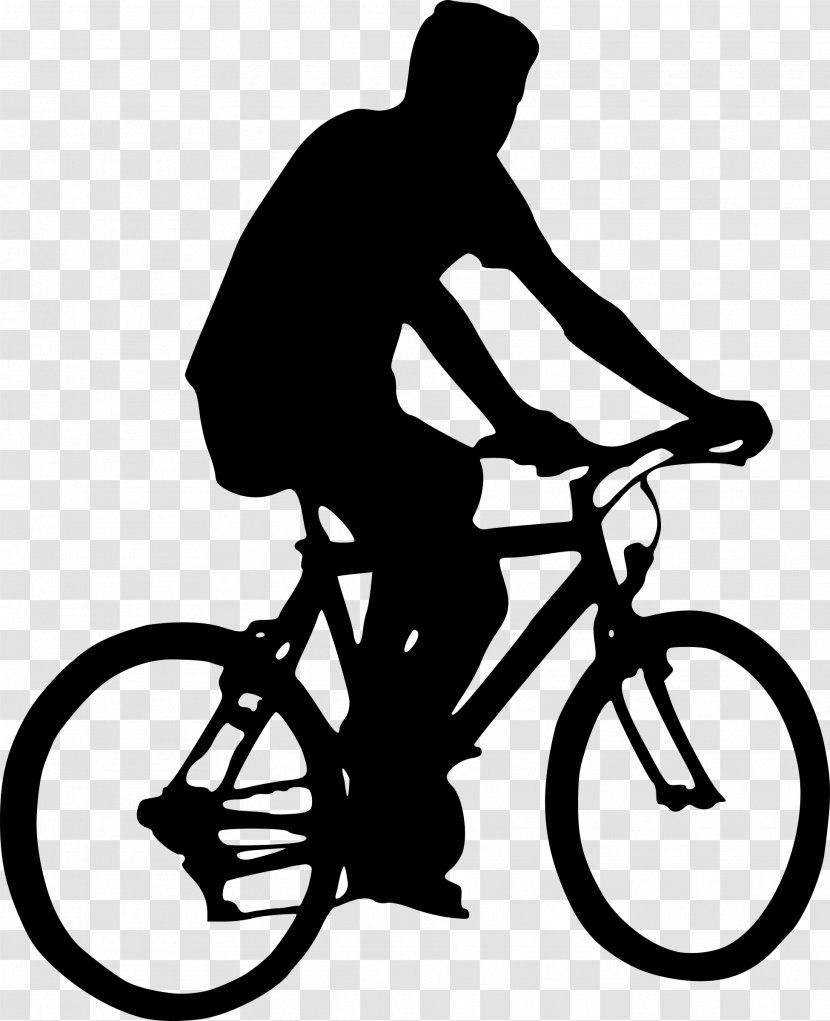 Cycling Bicycle Silhouette Clip Art - Vehicle Transparent PNG