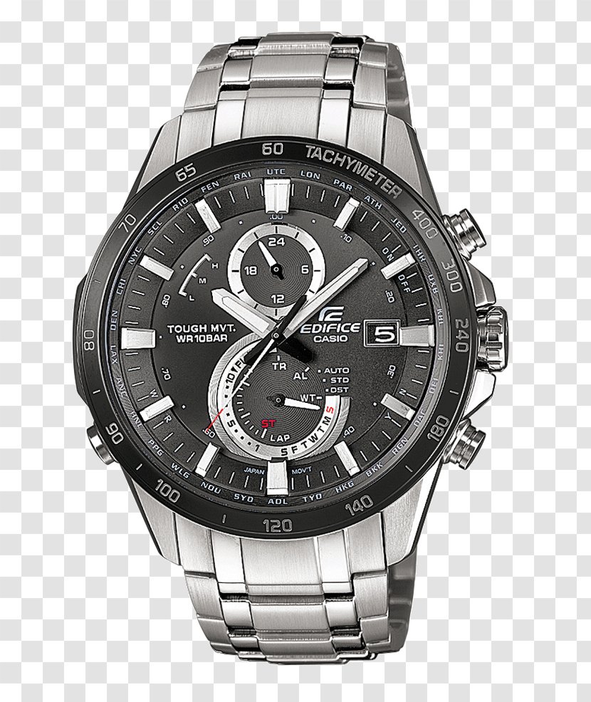 Casio Edifice Watch Wave Ceptor Chronograph - Brand Transparent PNG