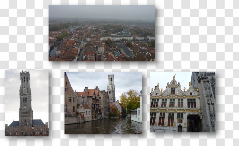 Bruges Tourism Collage City Landmark Worldwide Transparent PNG