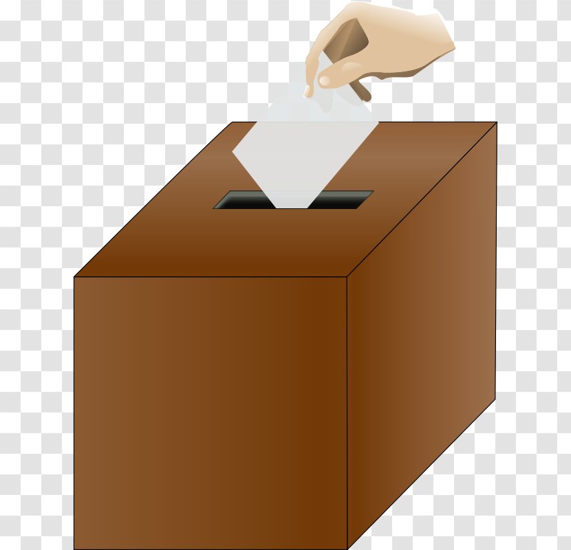 Ballot Box Election Illustration Image - Paper - Hand Transparent PNG