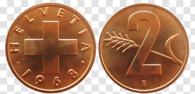Coin Switzerland Swiss Franc Currency A Svájci Frank Pénzérméi - 50 Cent Euro Transparent PNG
