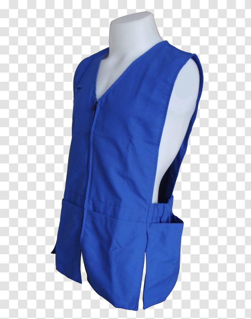 Cobalt Blue Shoulder Outerwear Sleeve - Electric Transparent PNG