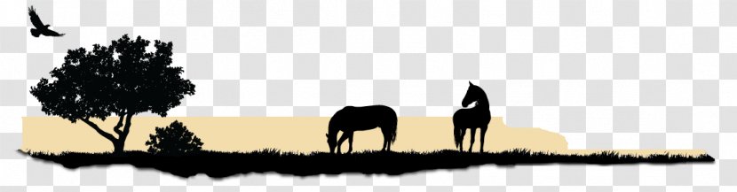 Flying Horse Stable Equine-assisted Therapy Draft - Grazing - Papercutting Transparent PNG