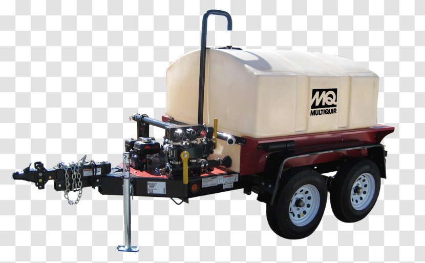 Heavy Machinery Gallon Trailer Water Tank - Loader Transparent PNG