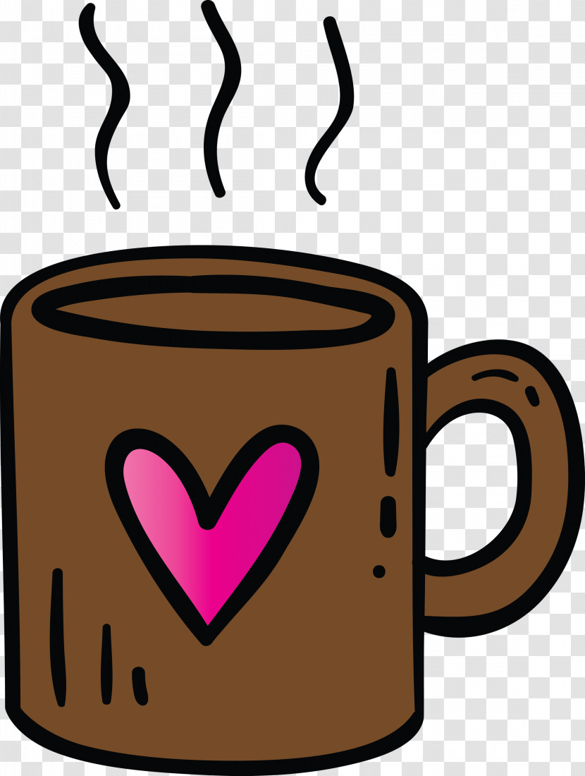 Valentines Day Mug Coffee Cup Transparent PNG