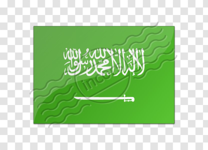 Flag Of Saudi Arabia Shahada - Green Transparent PNG