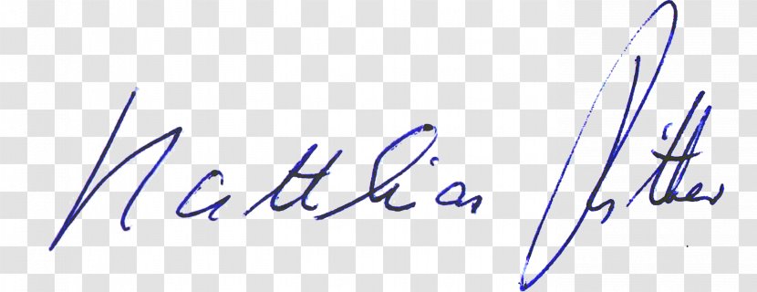 Handwriting Logo Line Font - Blue Transparent PNG