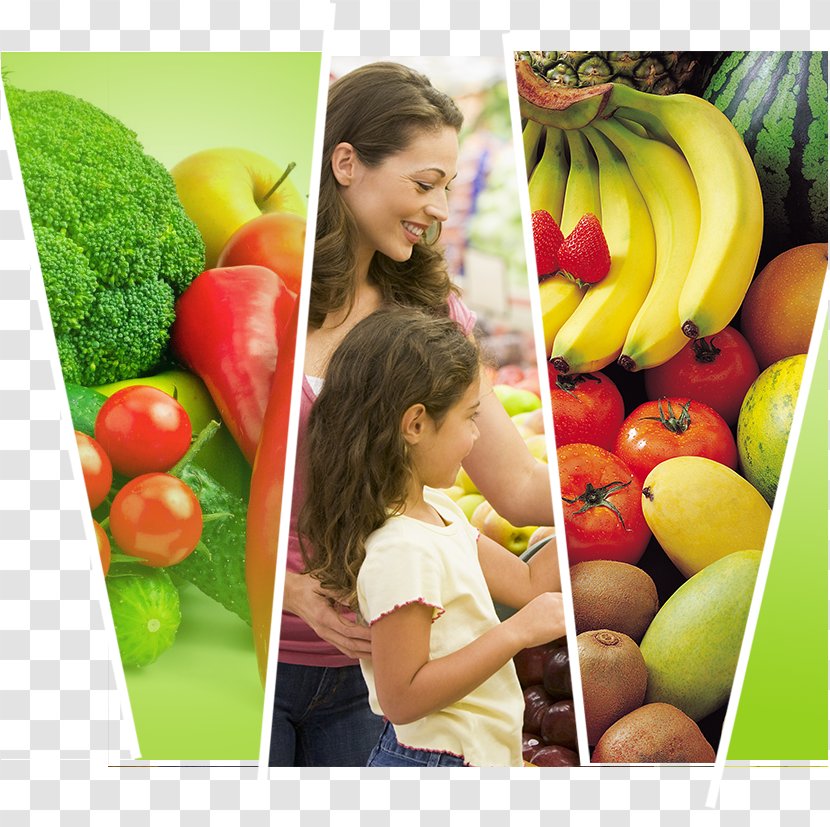 Supermarket Poster Advertising Publicity - Natural Foods - Fruits And Vegetables Creative Transparent PNG