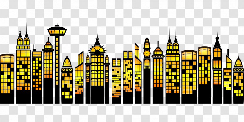 Building SIMPLE Clip Art - Skyscraper - Cityscape Transparent PNG