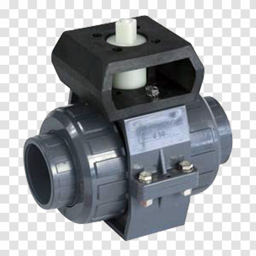 Ball Valve Polyvinyl Chloride Plastic Motor Controller Transparent PNG