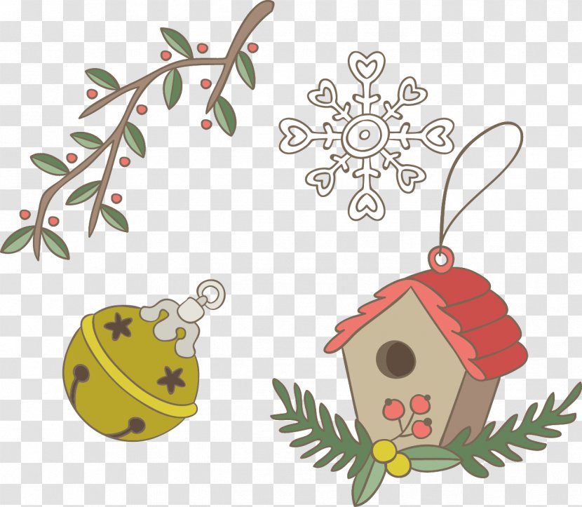 Illustration - Christmas - Winter Decorative Material Transparent PNG