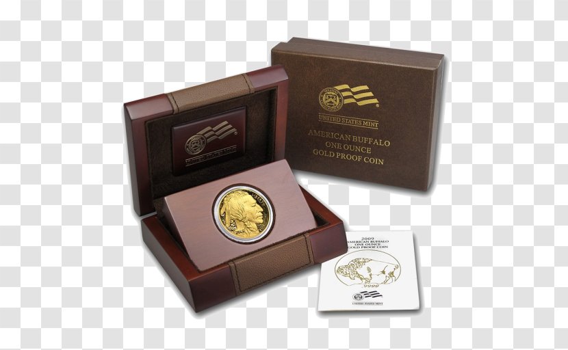 Gold Coin American Buffalo Proof Coinage Transparent PNG