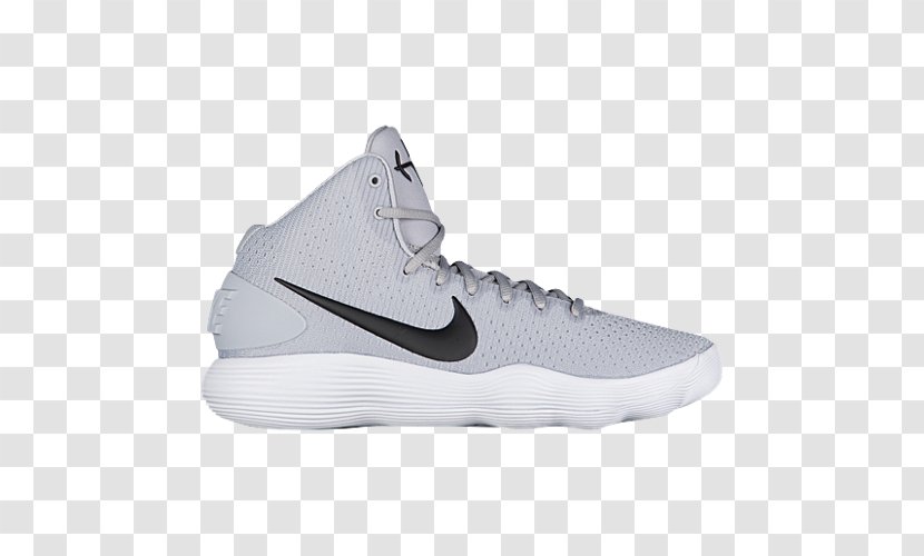 Nike Hyperdunk Sports Shoes Basketball Shoe - Silver Transparent PNG