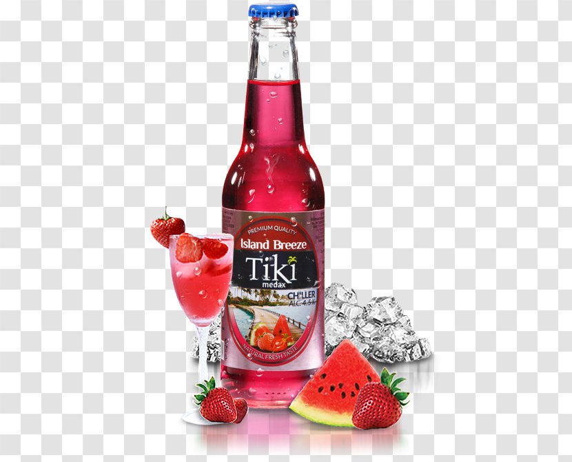 Liqueur Strawberry Juice Cocktail Liquor - Fruit - Island Breeze Transparent PNG