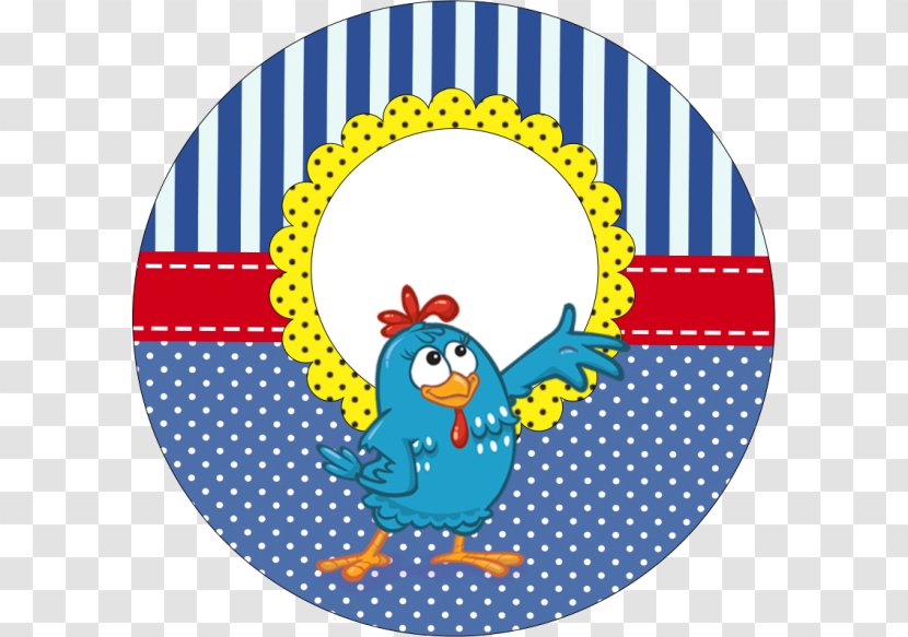 Galinha Pintadinha E Sua Turma Chicken Label Adhesive - Bird Transparent PNG