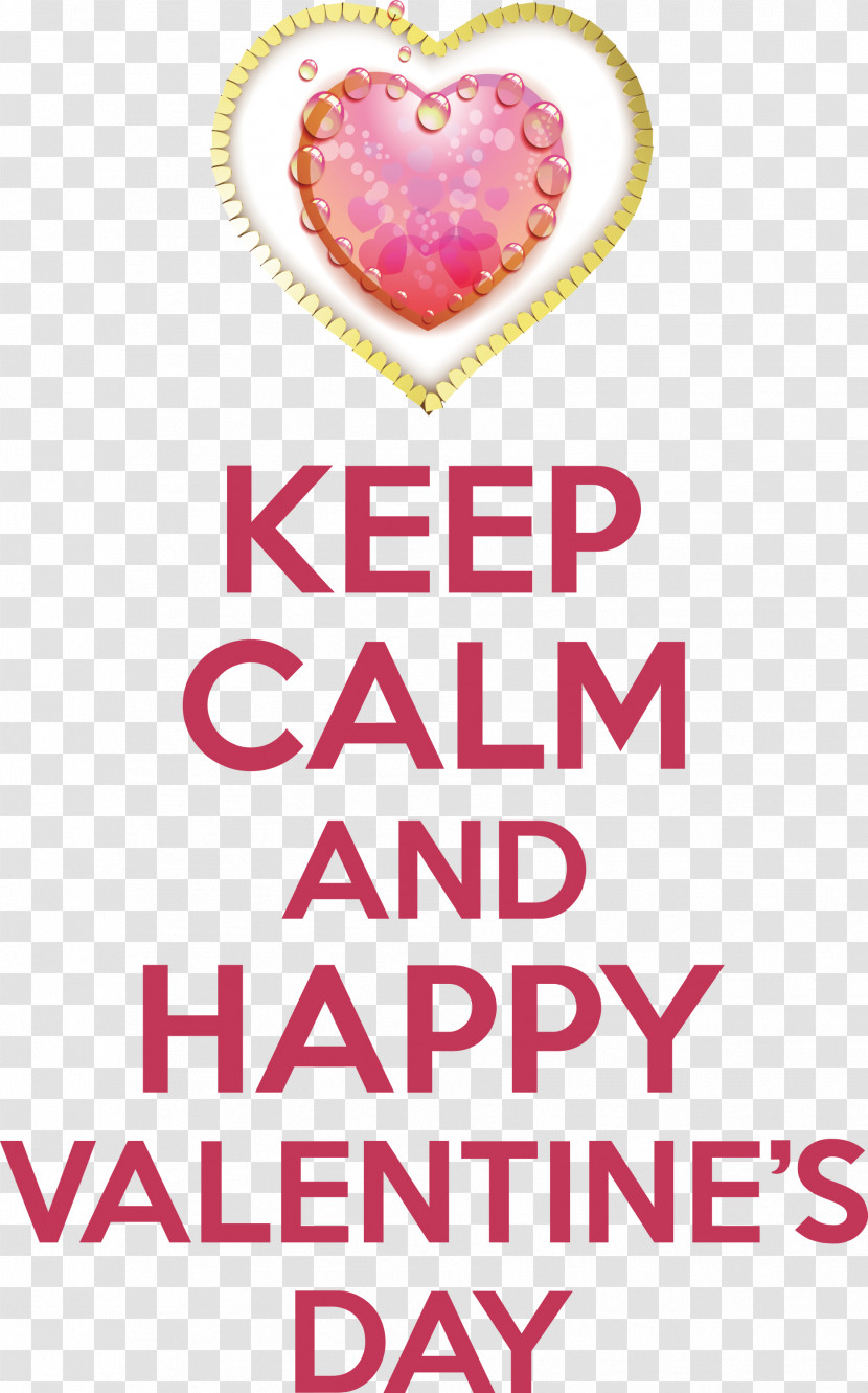 Valentines Day Keep Calm Transparent PNG