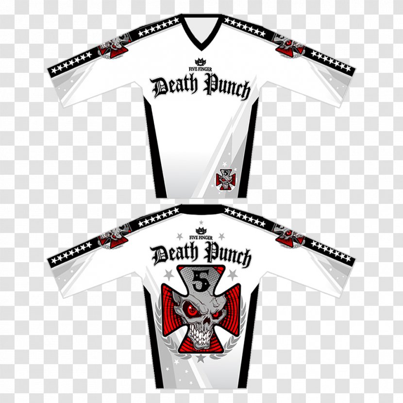Jersey Five Finger Death Punch T-shirt Hoodie My Nemesis - Shirt Transparent PNG
