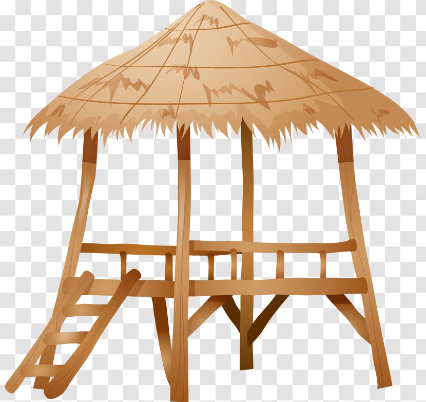 Thatching Roof Clip Art - Table - Maocao Peng Child Transparent PNG