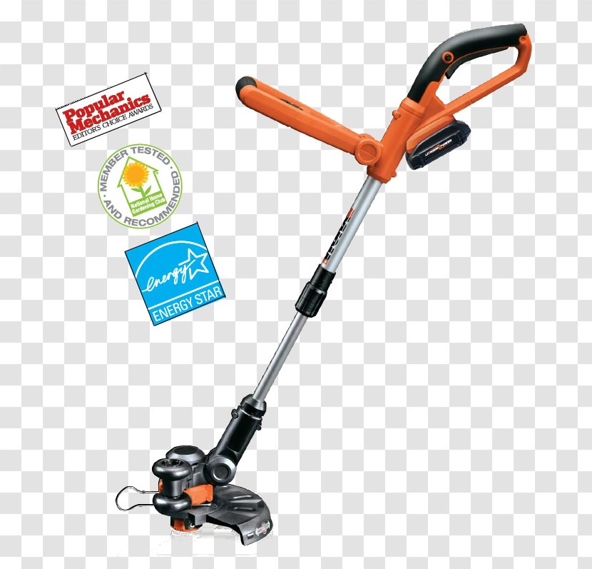 String Trimmer Edger Cordless WORX Lawn - Worx Wg163 - Electro 80s Transparent PNG