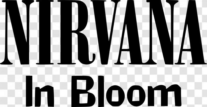 Nirvana Logo Nevermind Decal Sticker - Black Transparent PNG