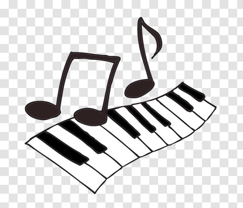 Digital Piano Musical Keyboard Electronic Instruments Instrument Accessory - Silhouette Transparent PNG