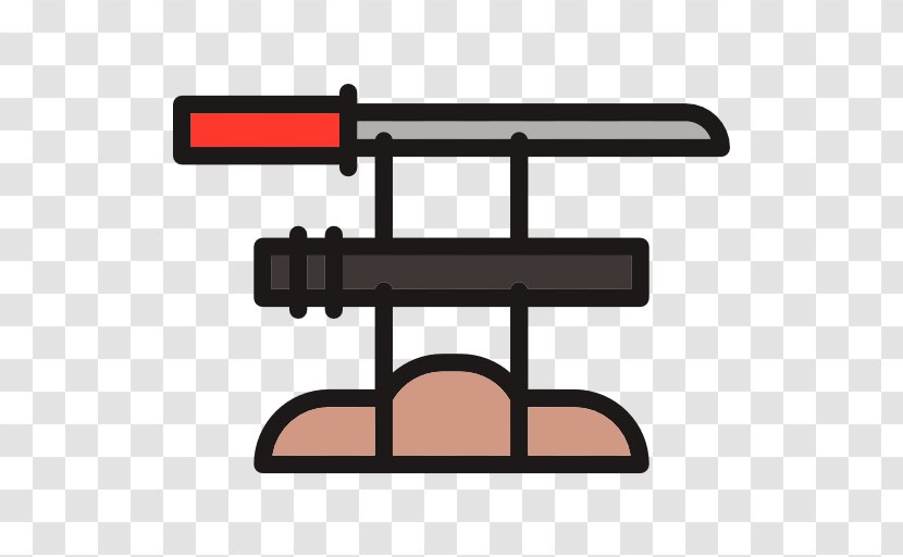 Knife Katana Weapon Sword Icon - Scalable Vector Graphics - Japanese Ninja Transparent PNG